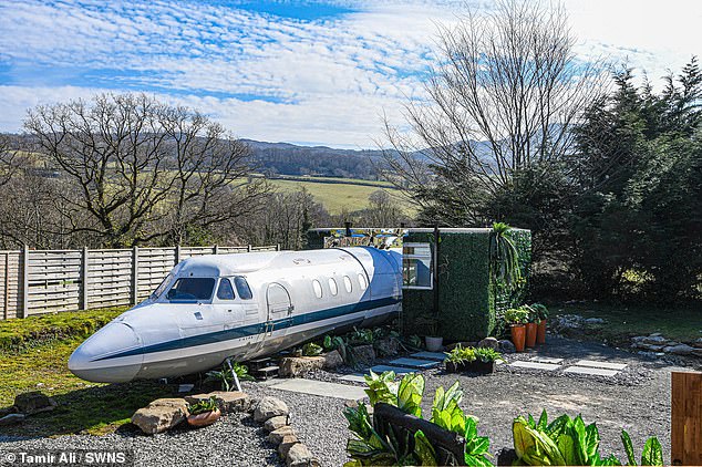Let's fly: Alaya Airways, a vintage private jet converted into a glamping pod has been on Airbnb less than a month but is already proving popular