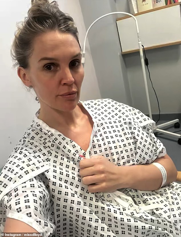 The model and TV host was diagnosed with the deadliest form of skin cancer, Melanoma, in February and was so terrified she struggled to eat and sleep.