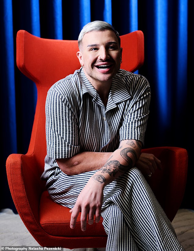 Danny revealed that they have helped many young people in the drag scene come to terms with their gender identity and sexuality