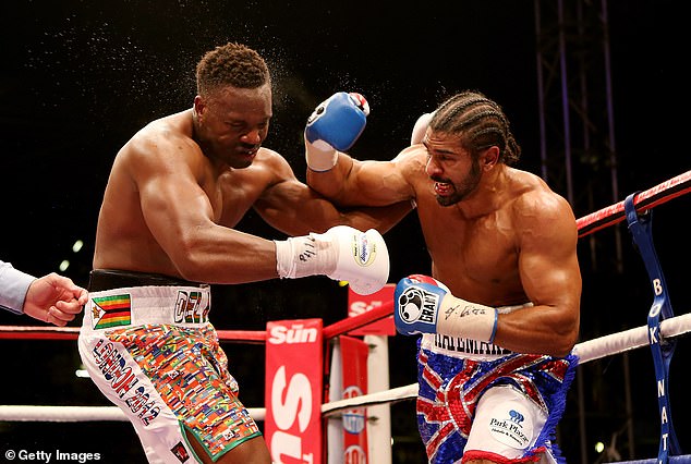 The former heavyweight world champion, 44, is stepping into the world of acting with his debut role in Under The Gun, a short crime flick set to premiere next month (pictured with Dereck Chisora in 2012)
