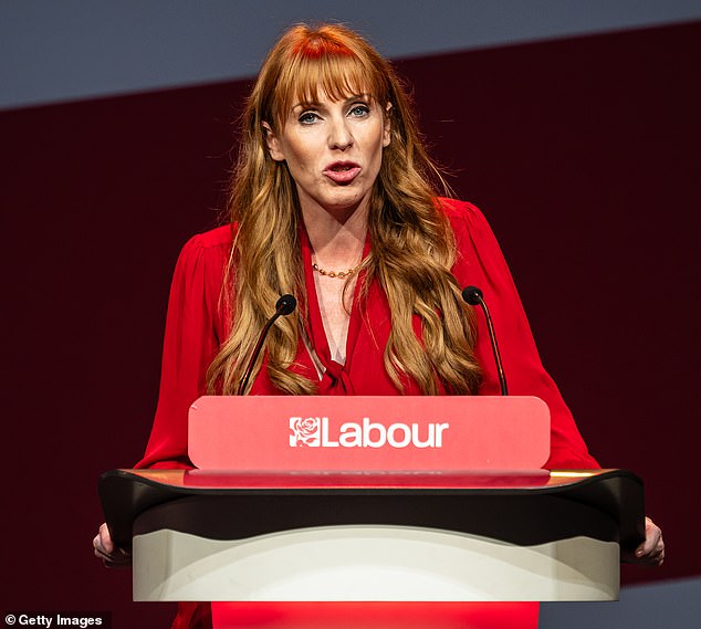 Angela Rayner is pushing the Chancellor to increase taxes on savers and high earners, it emerged today, in a move which has exposed deep splits within the Labour Party's top ranks