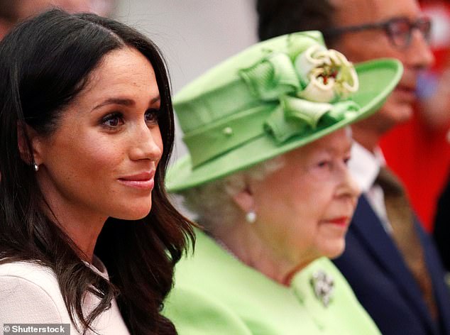 Meghan and the Queen in June 2018