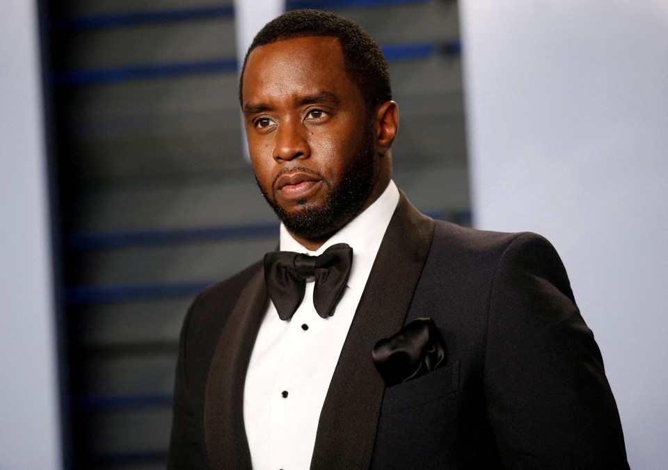 P. Diddy at the 2018 Vanity Fair Oscar Party.