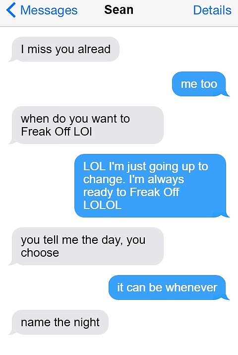 Diddy Trial Text Messages with Cassie - May 15, 2025