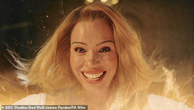 Billie Piper (pictured) has replaced Ncuti Gatwa as the Doctor int he long-running BBC sci-fi show