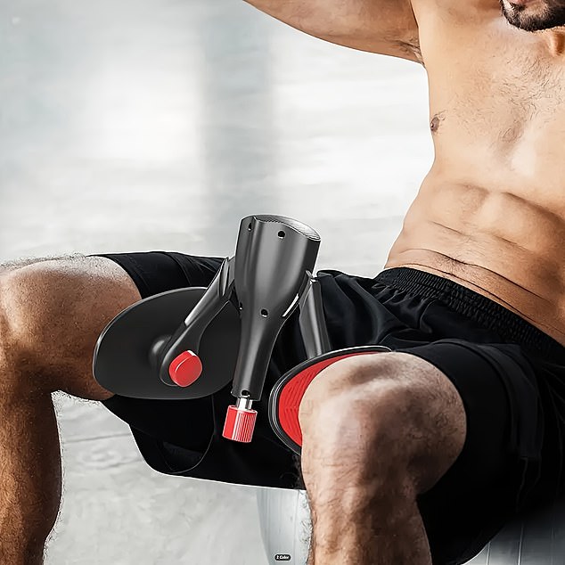 Pop-ups on social media suggest th ¿keatgel trainer¿ devices ¿ which are held between the thighs and squeezed to strengthen the muscles in the pelvis ¿ will make users ¿a monster in bed¿, ¿boost testosterone¿ and ¿halt embarrassing leaks¿.