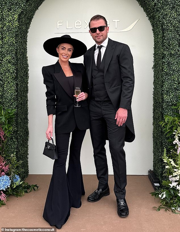 The 35-year-old, who is married to Ed Stobart (right), son of current CEO of the family firm William Stobart, was describing how her transformation is making travelling a nightmare