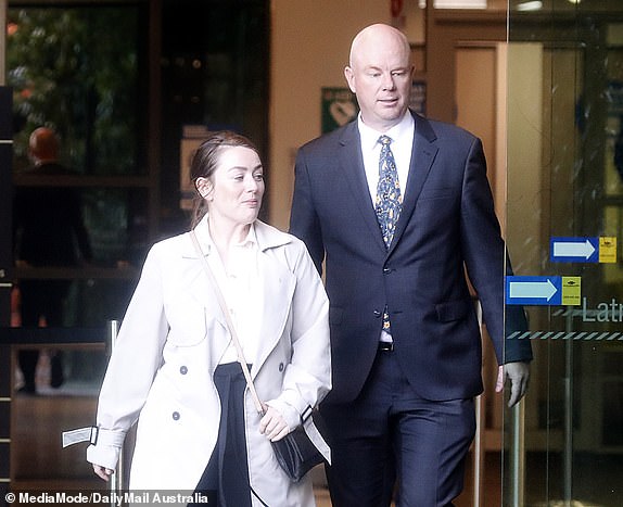Simon Patterson, the estranged husband of accused mushroom killer Erin Patterson leaves court after completing his evidence in the high-profile murder case.EXCLUSIVE5 May 2025Â©MEDIA-MODE.COM