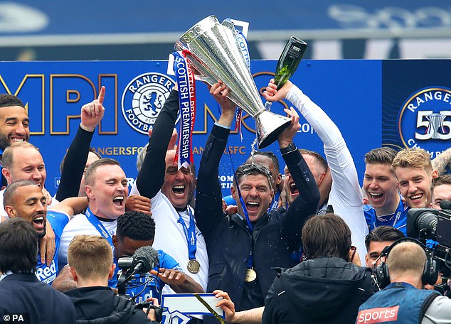 Gerrard led Rangers to the Scottish Premiership title in 2021 before leaving for Aston Villa six months later
