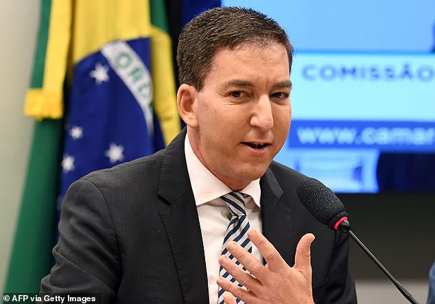 In a post to his X on Friday morning, Greenwald, seen here in 2019, said the clips were published without his 'knowledge or consent