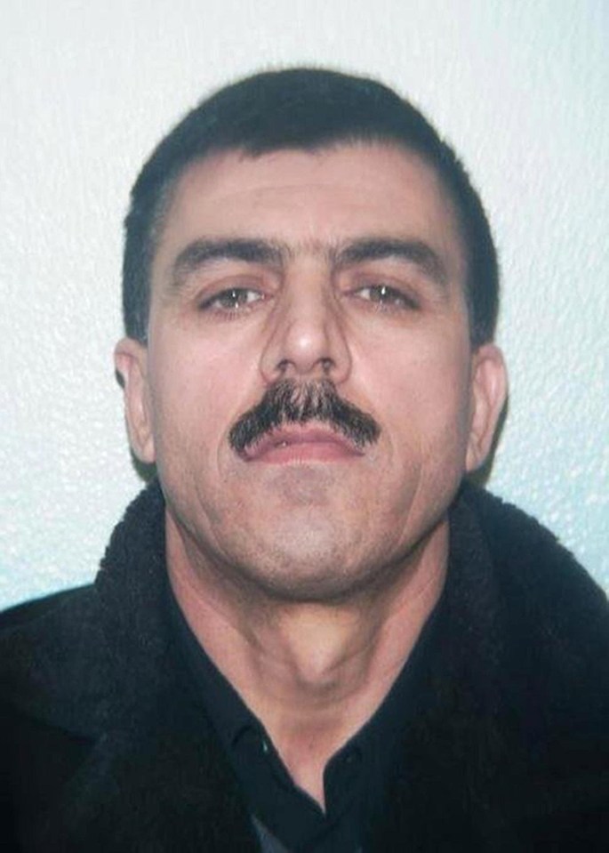 Mugshot of Ari Mahmod, found guilty of murder.