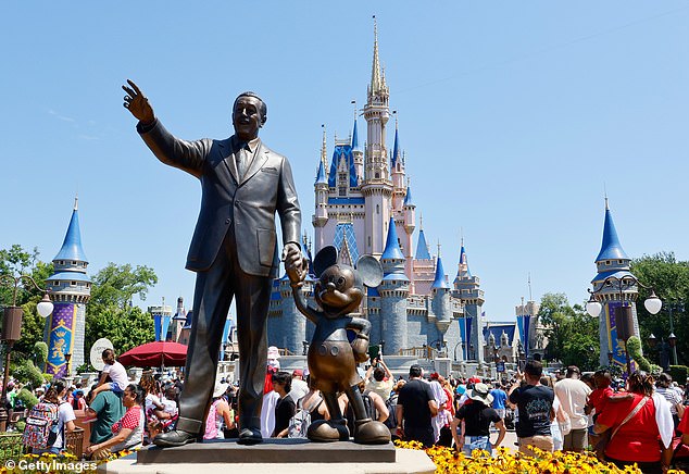 He broke down the cost in a social media video, saying it cost him $30 to park, $974 for tickets - including the Florida resident discount - $145.64 on snacks and drinks, and an expensive $245.27 dinner