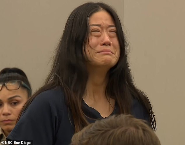 Jacqueline Ma, a 36-year-old former 'Teacher of the Year' at Lincoln Acres Elementary School in San Diego, California, learned that she will spend the next 30 years behind bars for sex crimes involving underage boys (pictured at sentencing)
