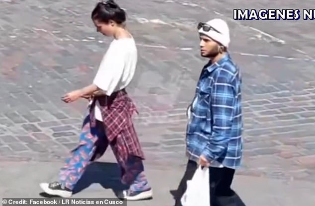 'Hannah recognised me and approached me crying and I asked her to leave with me. Thank God she¿s safe,' Villanueva told local TV. The two are pictured together after the rescue