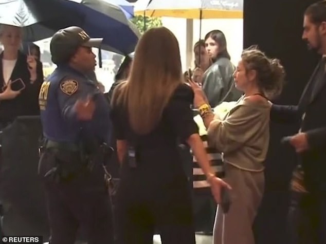 A guest has been thrown out of The Carlyle Hotel ahead of the Met Gala after sparking a security concern