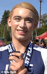 AB Hernandez, who is a biological male, has been exerting their dominance over female competitors