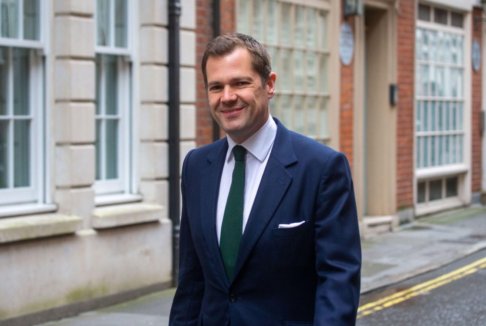 Robert Jenrick, Shadow Secretary of State for Justice, arriving at Policy Exchange.