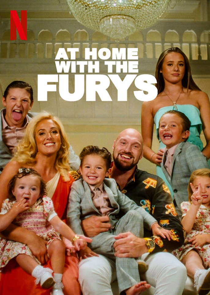 Promotional image for the Netflix series "At Home With The Furys."