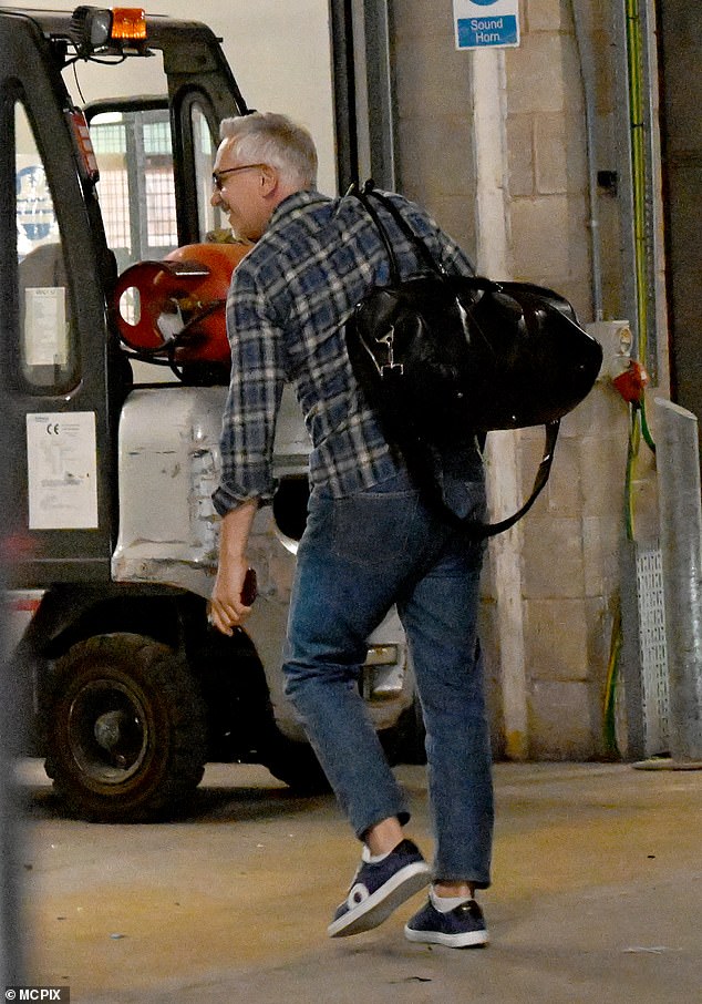 Gary Lineker arrived at the BBC's studios today ahead of his final hosting appearance