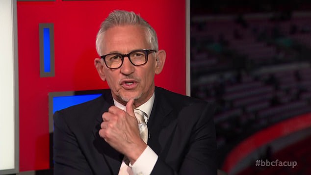 Gary Lineker was on fine form during his anchoring role for Saturday's FA Cup final on the BBC