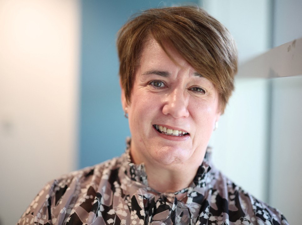 Portrait of Roisin Currie, Greggs Chief Executive.