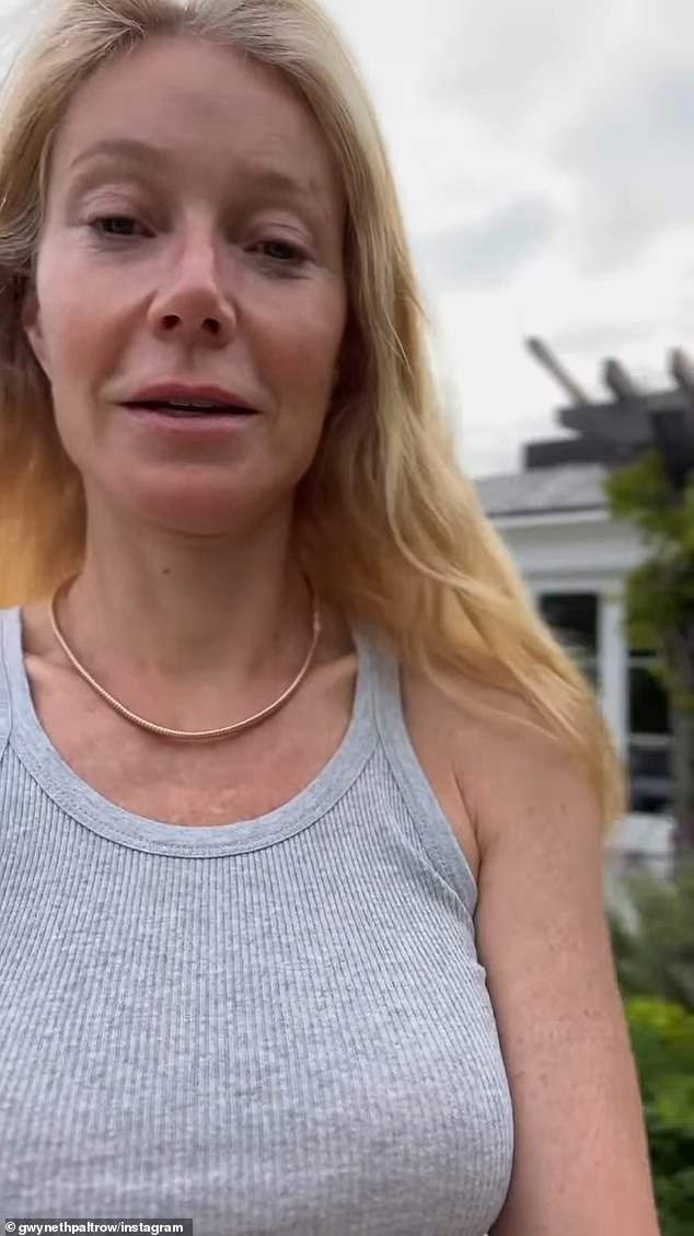 Gwyneth Paltrow, 52, has sparked health fears among fans after they spotted a worrying clue in her latest Instagram clip shared over the weekend