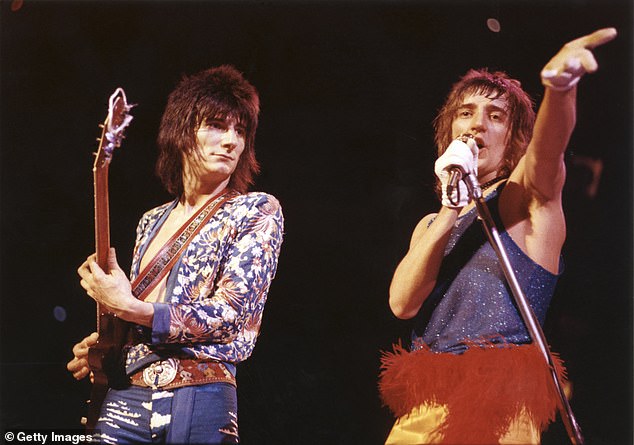 Ronnie Wood, who is a close friend of the Maggie May hitmaker and performed alongside him in the 70s (pictured in 1973), is heading to Worthy Farm for a performance