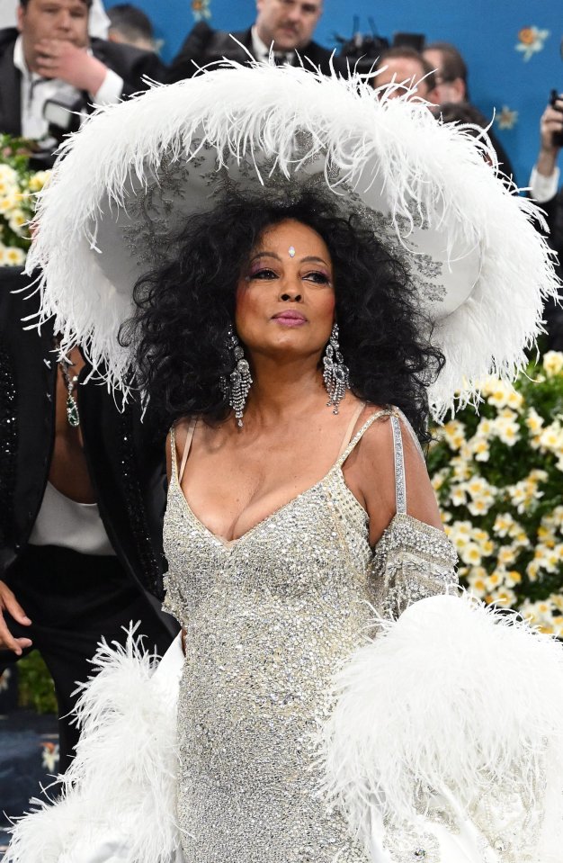 Diana Ross at the 2025 Met Gala.