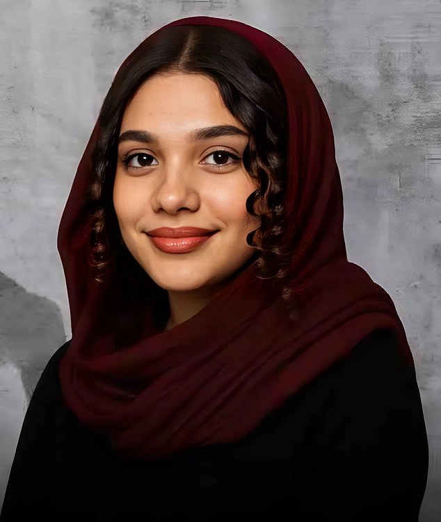 Fatemeh Soltani (pictured) was brutally murdered by her father