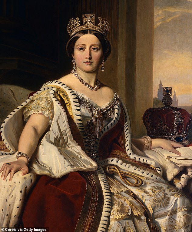 Queen Victoria's official portrait. Victoria was born in Kensington Palaceon May 24 1819