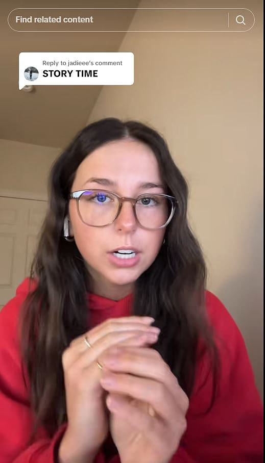 Savannah posted a story time - a video of her explaining what had happened