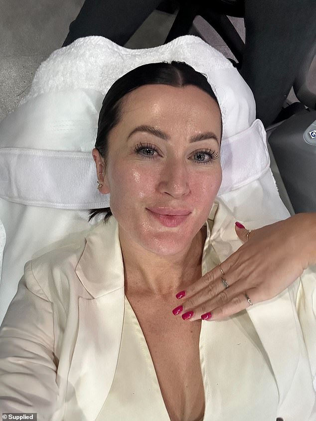 'As a 36-year-old beauty enthusiast myself (with a weak jawline that haunts my selfies), I booked in for Sofwave immediately,' Elise says
