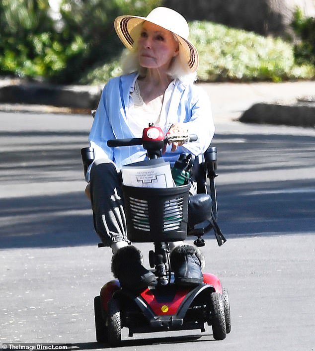 An iconic actress who rose to fame in the 1960s was spotted on a lowkey outing in Los Angeles this week