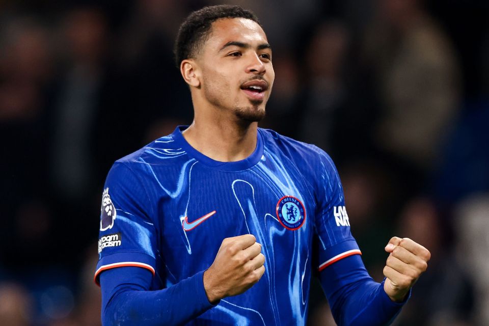 Levi Colwill of Chelsea FC during a Premier League match.