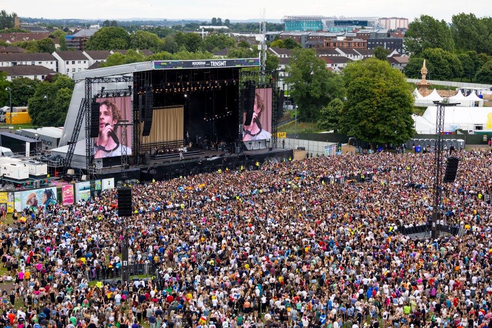 14/07/24 - Pic Roddy Scott..Sunday at TRNSMT Festival .