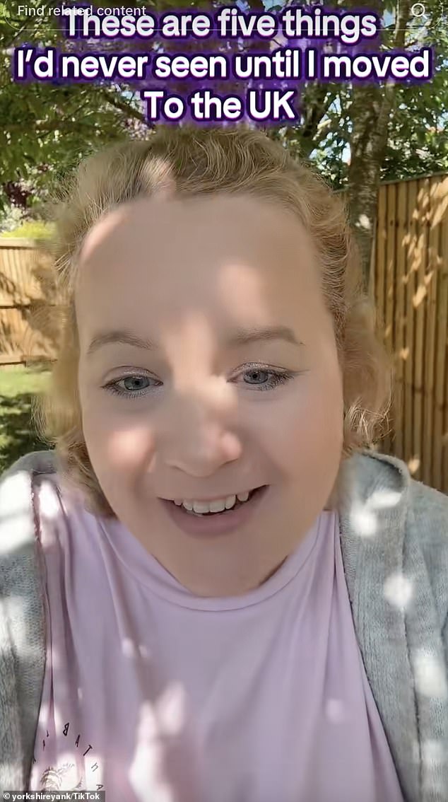Maxine, an American who has been living in the UK for the past 23 years, took to her TikTok @yorkshireyank to explain some of the British household appliances that she found the most confusing after moving from the states
