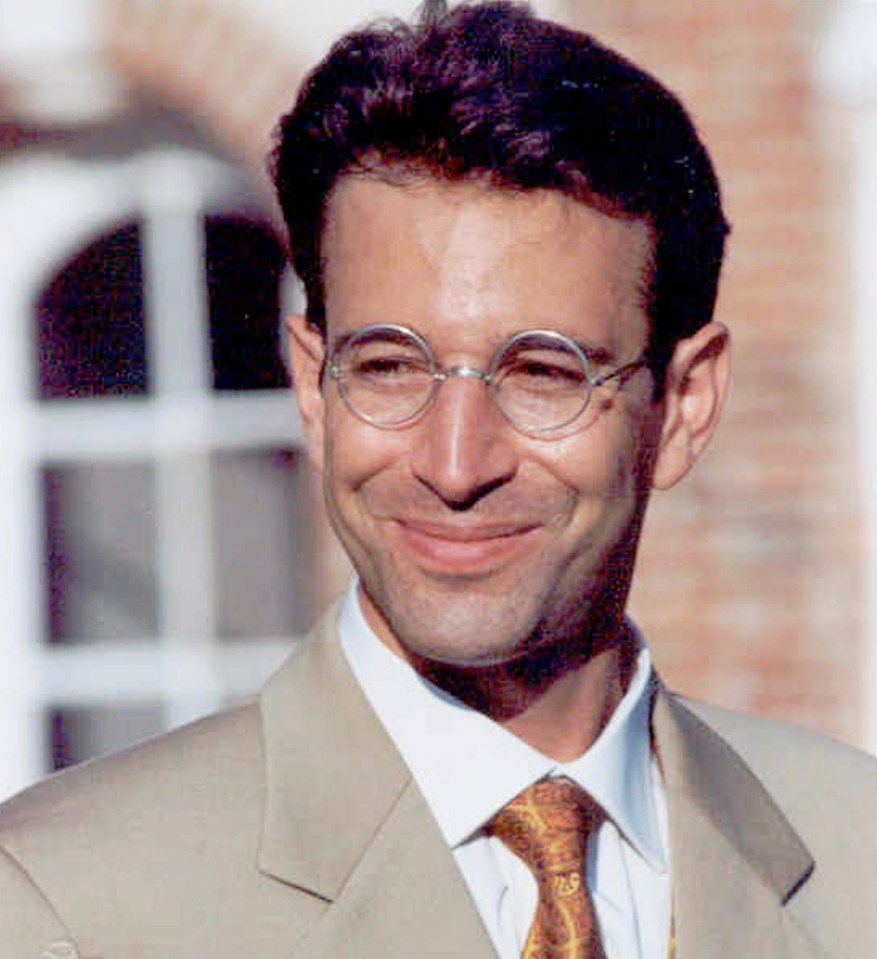 Photo of Daniel Pearl, Wall Street Journal reporter.