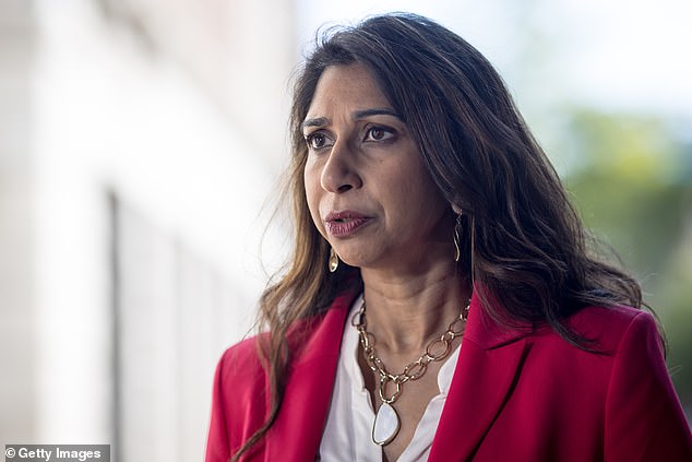 Suella Braverman criticised the Independent Office for Police Conduct (IOPC) after the watchdog last week said Sergeant Martyn Blake would face an inquiry over the death of Kaba