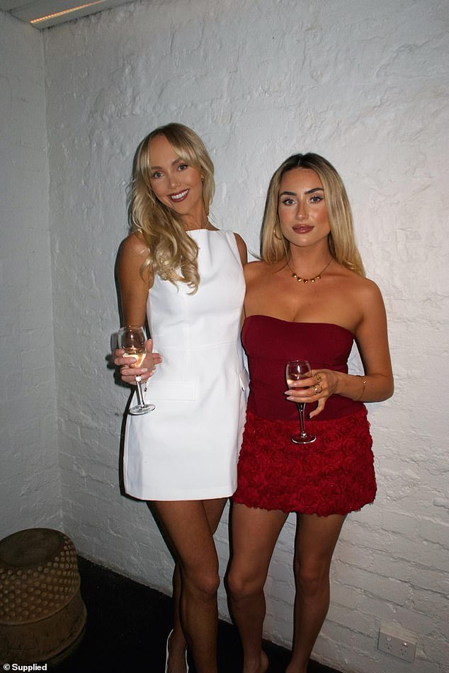 'The event was more for our friends than our families as we wanted to have the opportunity to integrate our friendship circles before the wedding,' Annie said of the gathering