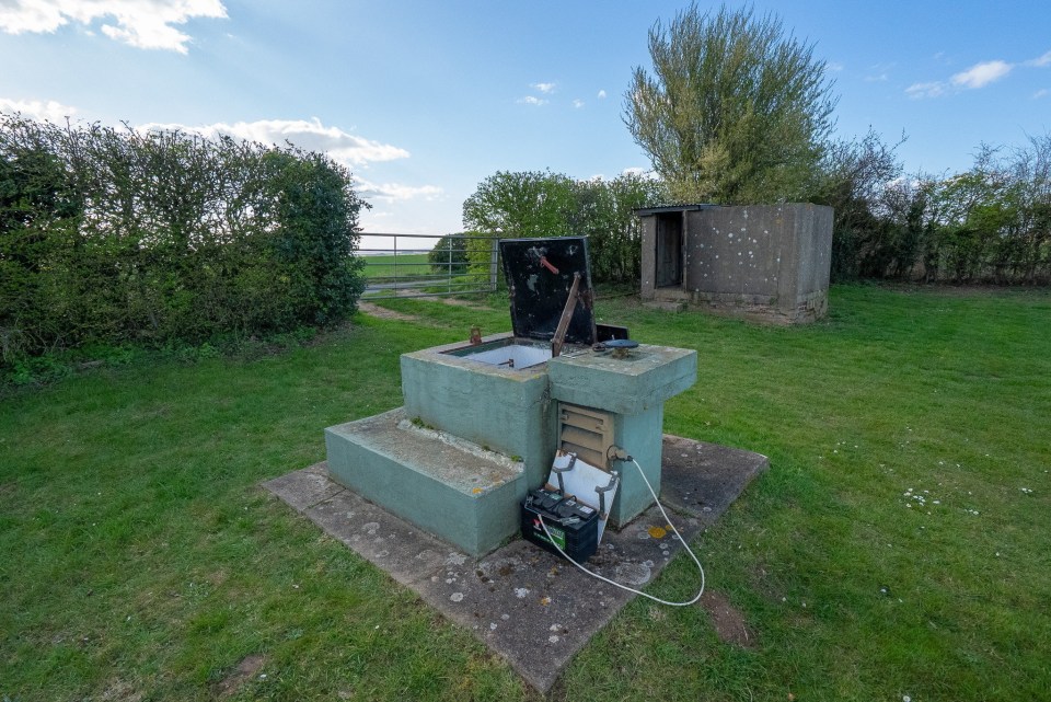 Cold War-era bunker for sale.
