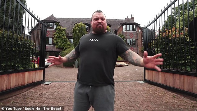 Eddie Hall has seen himself in the spotlight outside of over the past week