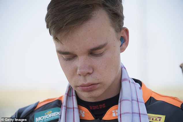 Dutch rider Victor Steeman (pictured) died after a horror crash in Portugal in 2022
