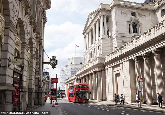 Downward trajectory: The Monetary Policy Committee, led by Bank of England governor Andrew Bailey, has voted to cut base rate by 0.25 percentage points
