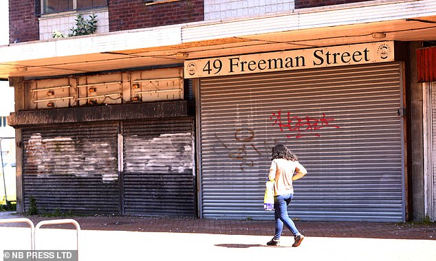 Once Grimsby's main shopping parades, Freeman Street, is now a run-down thoroughfare scarred by decades of decay