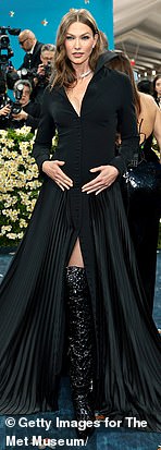 On what is considered to be fashion's biggest night, the 2025 Met Gala is being slammed as 'boring' and 'underwhelming' after failing to deliver the star power and glamour of years past; Karlie Kloss pictured