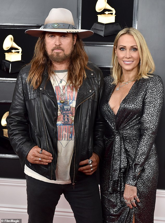 Billy filmed scenes for the flick while he was dating Firerose - born Johanna Rose Hodges- after they sparked their romance in August 2022 - four months after splitting from his ex-wife, Tish (pictured in 2019)