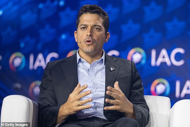 Minister of Diaspora Affairs, Amichai Chikli, pictured, said in a post on social media: 'I am shocked and heartbroken by the brutal murder of two members of the Israeli delegation in an antisemitic shooting attack in the heart of Washington, D.C'
