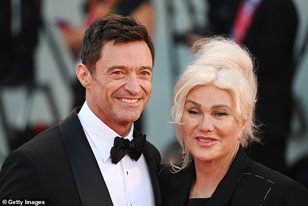 But now that he is back on stage and freshly divorced from Deborra-Lee Furness (right), the whispers that have long followed Hugh are rearing their head once more.