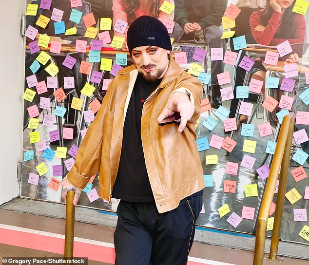 It comes after Culture Club singer Boy Goerge claimed that Rowling 'hates men' because of her campaign to protect 'women's sex-based rights'
