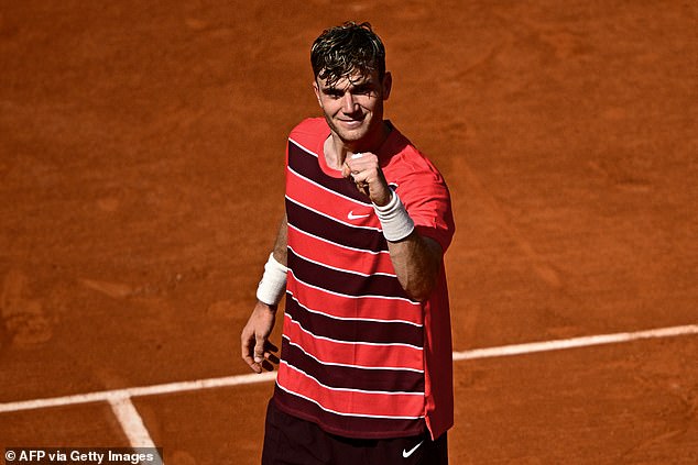 Jack Draper beat Joao Fonseca to reach the last-16 of the French Open at Roland Garros
